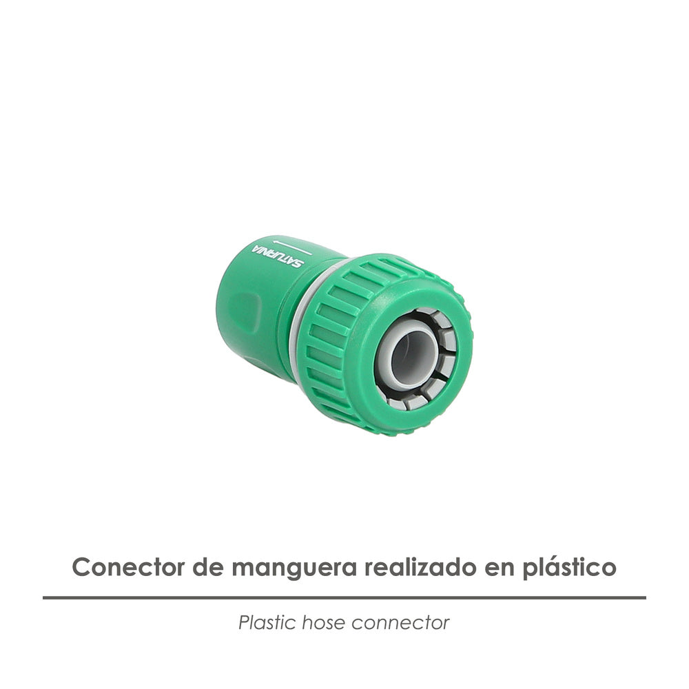 Conector manguera plástico 3/4       blíster