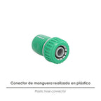 Conector manguera plástico 3/4       blíster