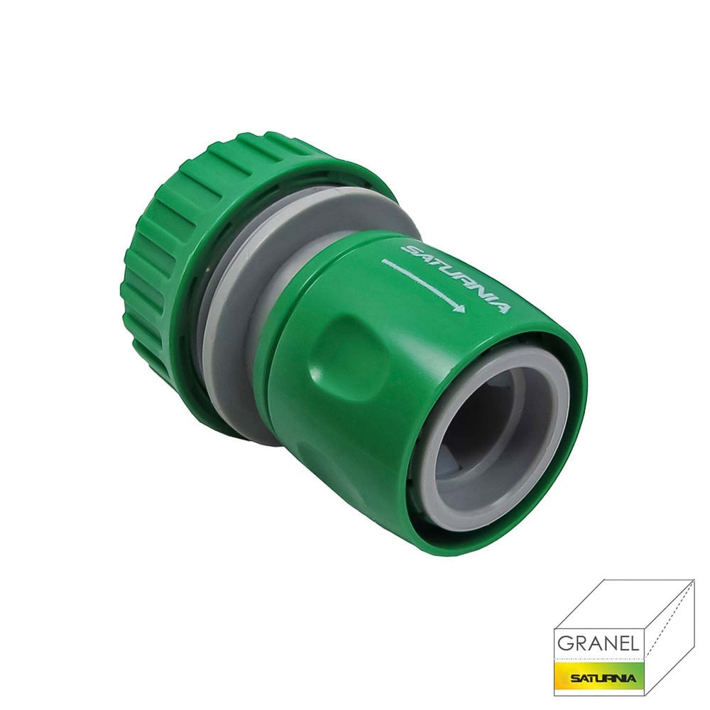 Plastic hose connector 3/4 bulk