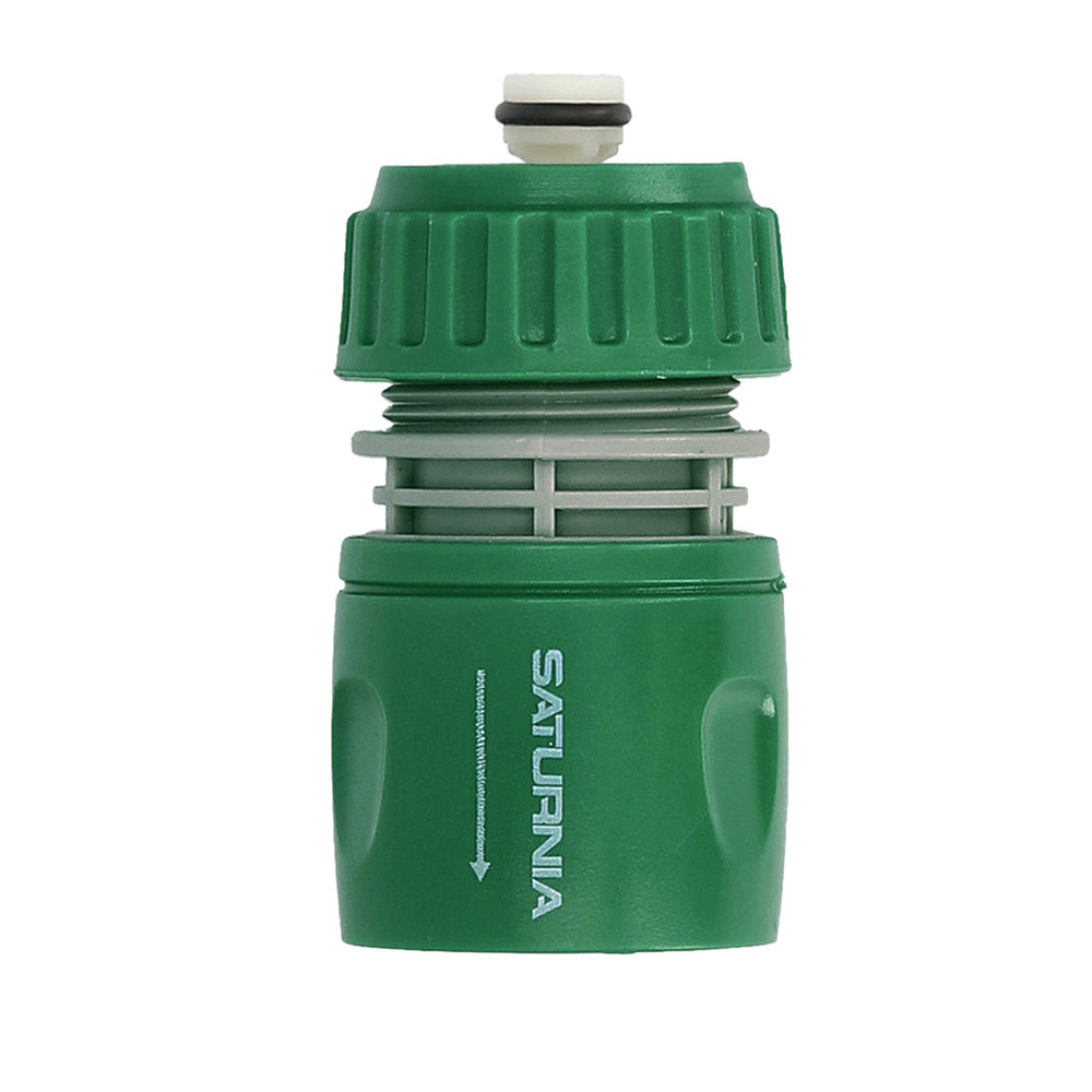 Plastic hose connector 1/2 with stop blister