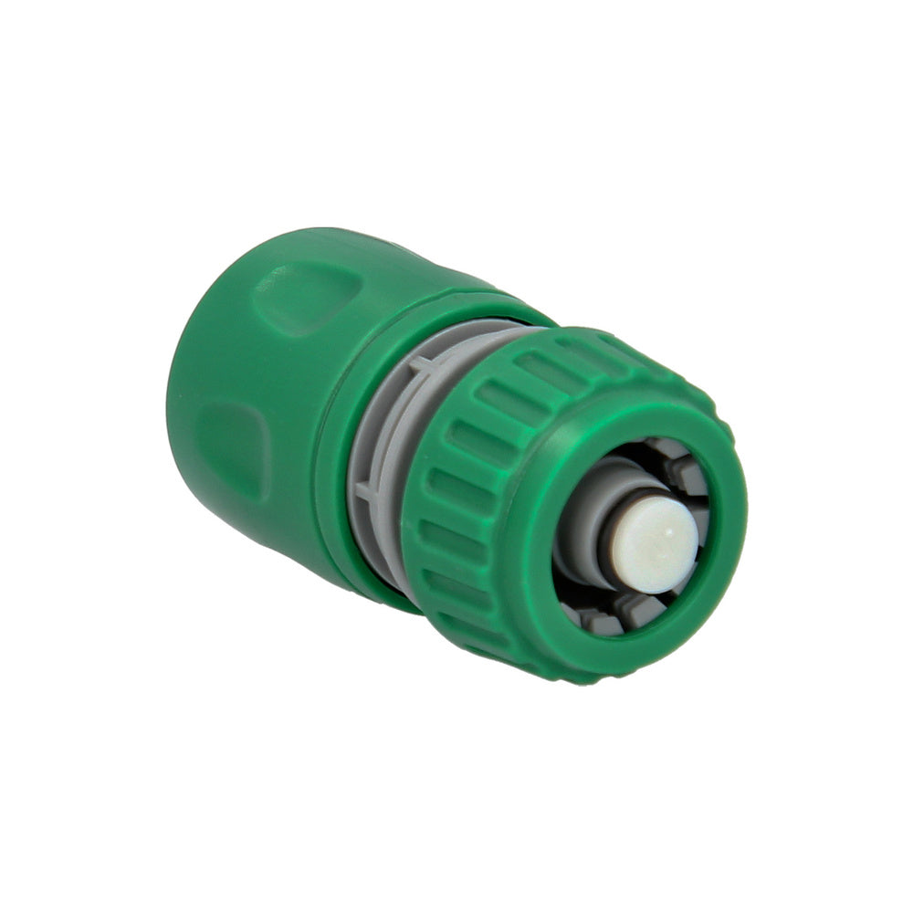 Plastic hose connector 1/2 with stop blister
