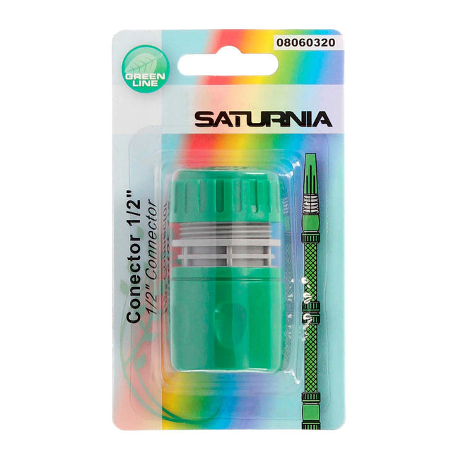 Conector manguera plástico 1/2 blíster