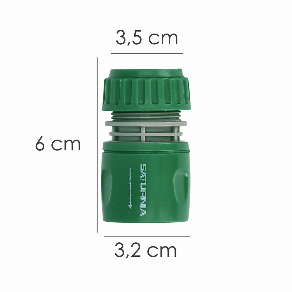 Plastic hose connector 1/2 bulk