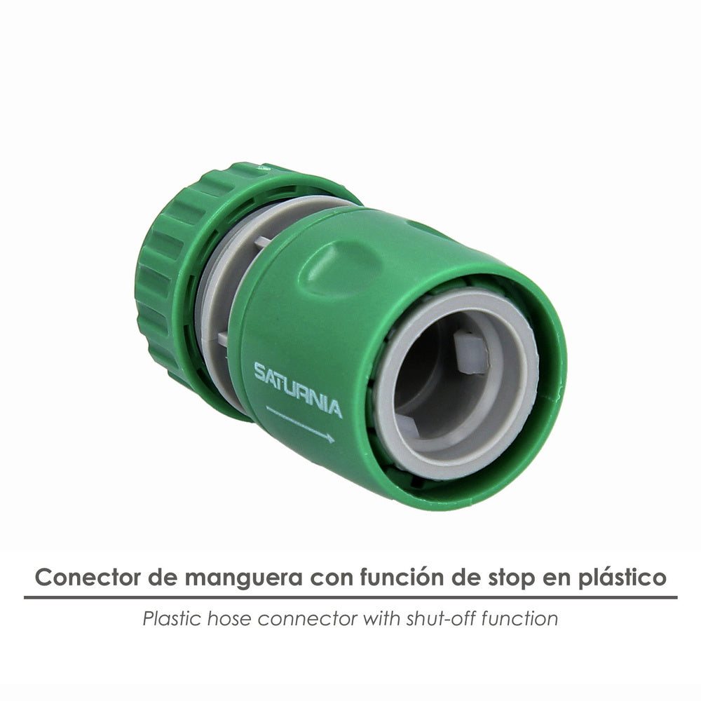 Plastic hose connector 1/2 bulk