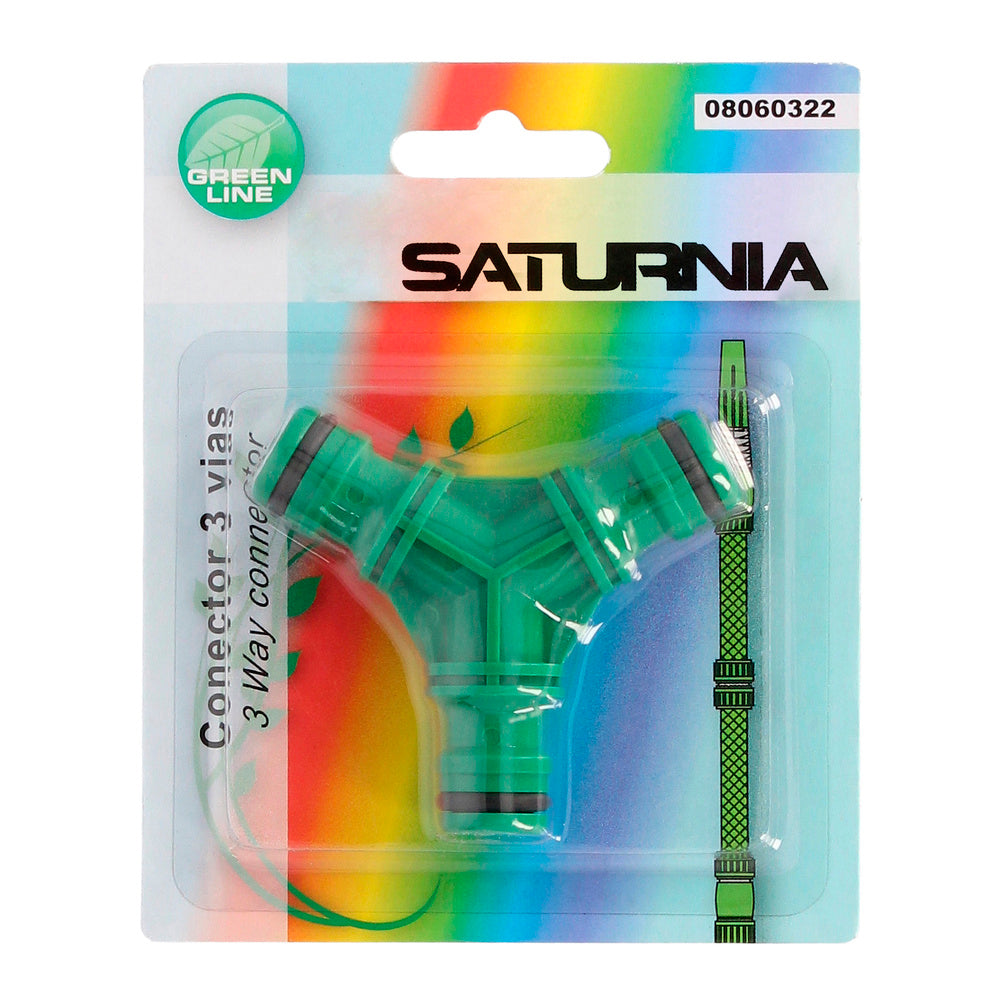 Conector de mangueira de plástico Saturnia