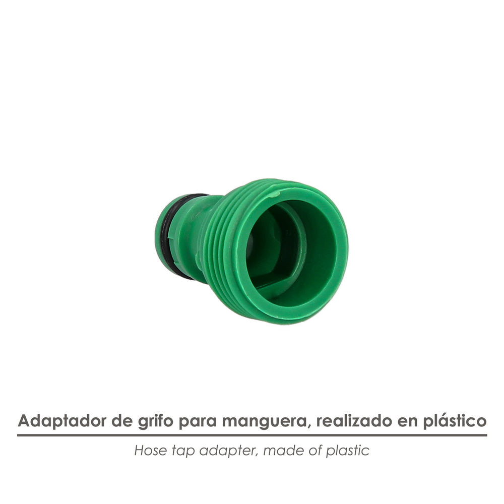 Plastic hose adapter 3/4 male bulk