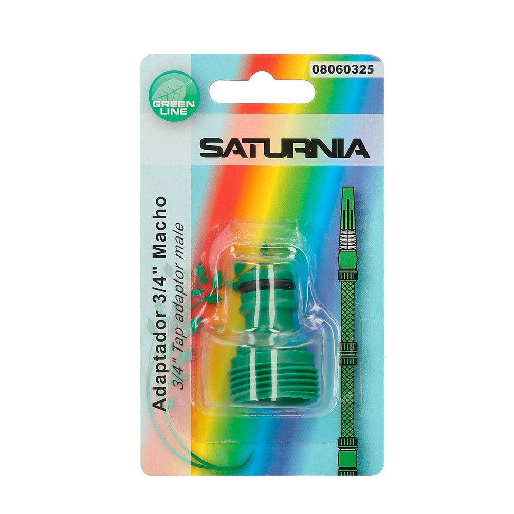 Plastic hose adapter 3/4 male bulk