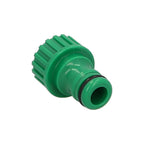 Adaptador de mangueira em plástico 1/2 fêmea, embalagem blister.