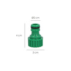Adaptador de mangueira de plástico fêmea de 1/2" (a granel)