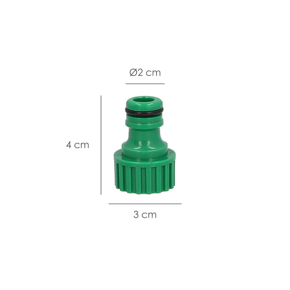 Plastic hose adapter 1/2 female bulk
