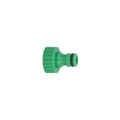 Adaptador de mangueira de plástico fêmea de 3/4" (embalagem blister)