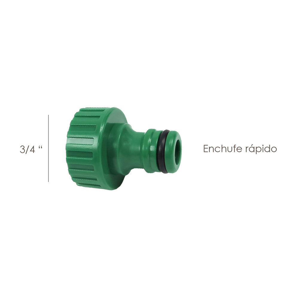 Plastic hose adapter 3/4 female bulk