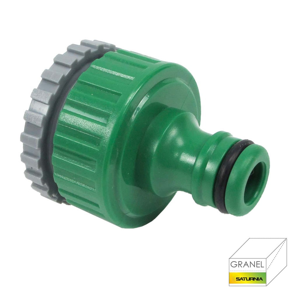 Plastic hose adapter 3/4 - 1" female bulk