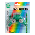 Adaptador de mangueira de plástico de 3/4" para 1" fêmea com 2 casquilhos embalados individualmente em blister.