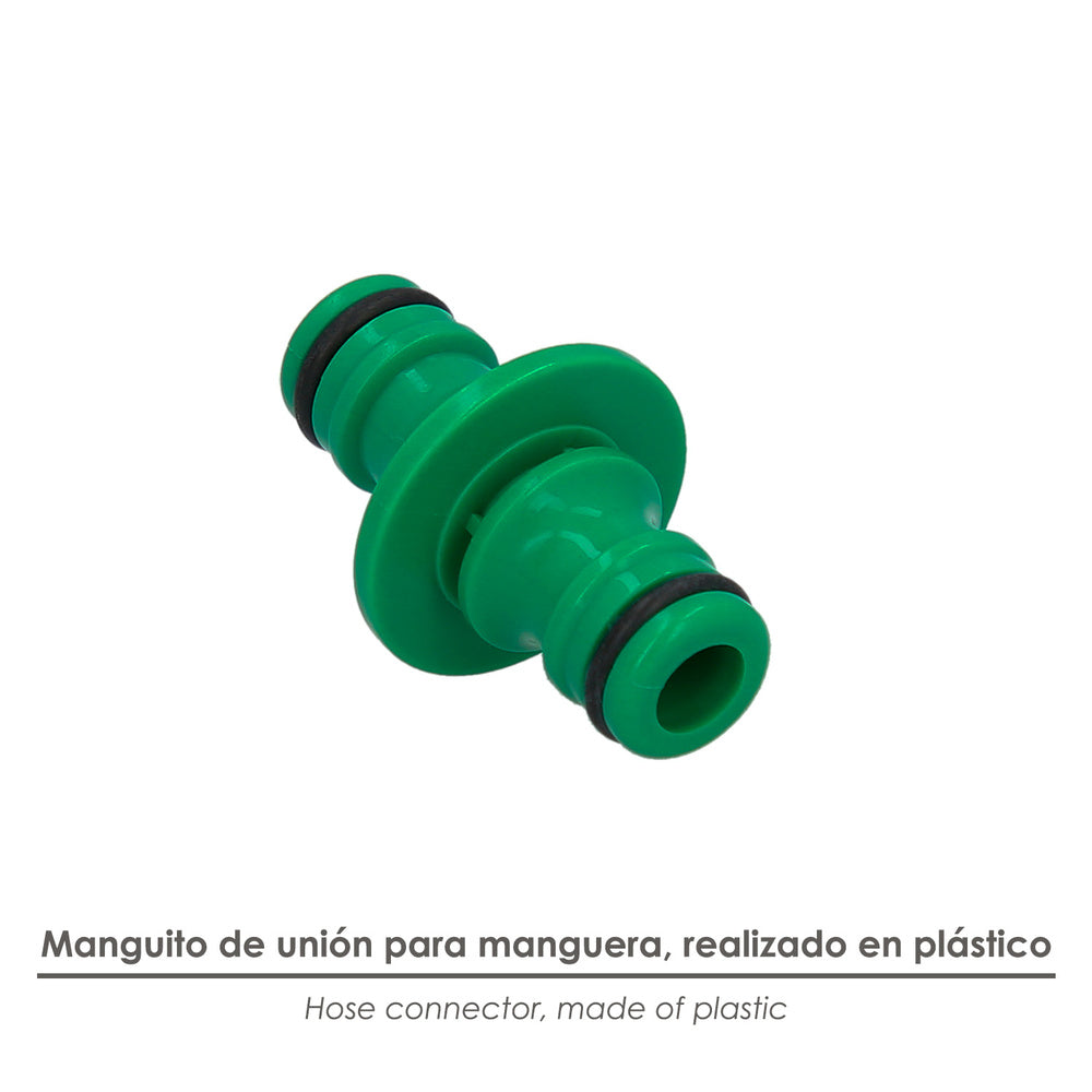 Manguito unión manguera plástico (blíster)