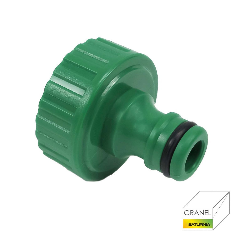 Plastic hose adapter 1" female bulk