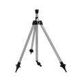 Trípode para aspersores altura regulable 55/90 cm tomas agua 1/2". Acero cromado. Trípode aspersores jardinería