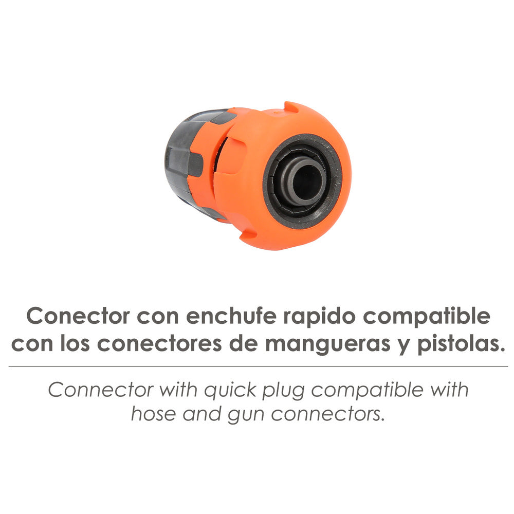 Conector manguera soft-touch 3/4