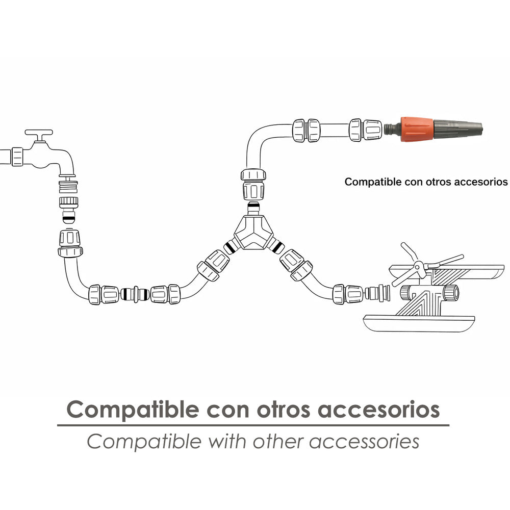 Lanzarriegos graduable soft-touch