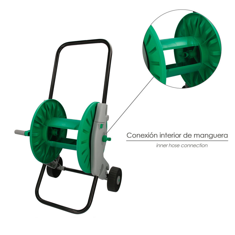 Carro portamangueras 60 metros