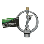 Aspersor  aluminio rotativo