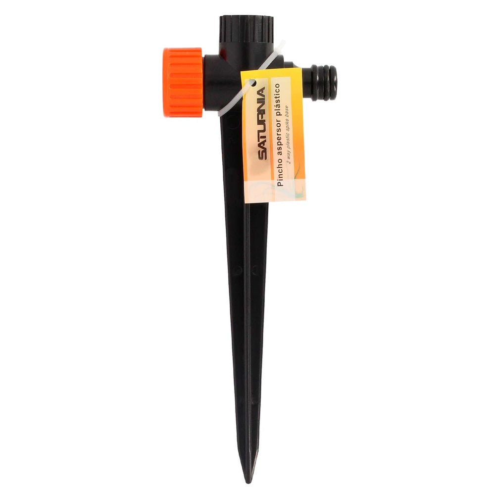 Pincho para aspersor plástico saturnia con racord manguera