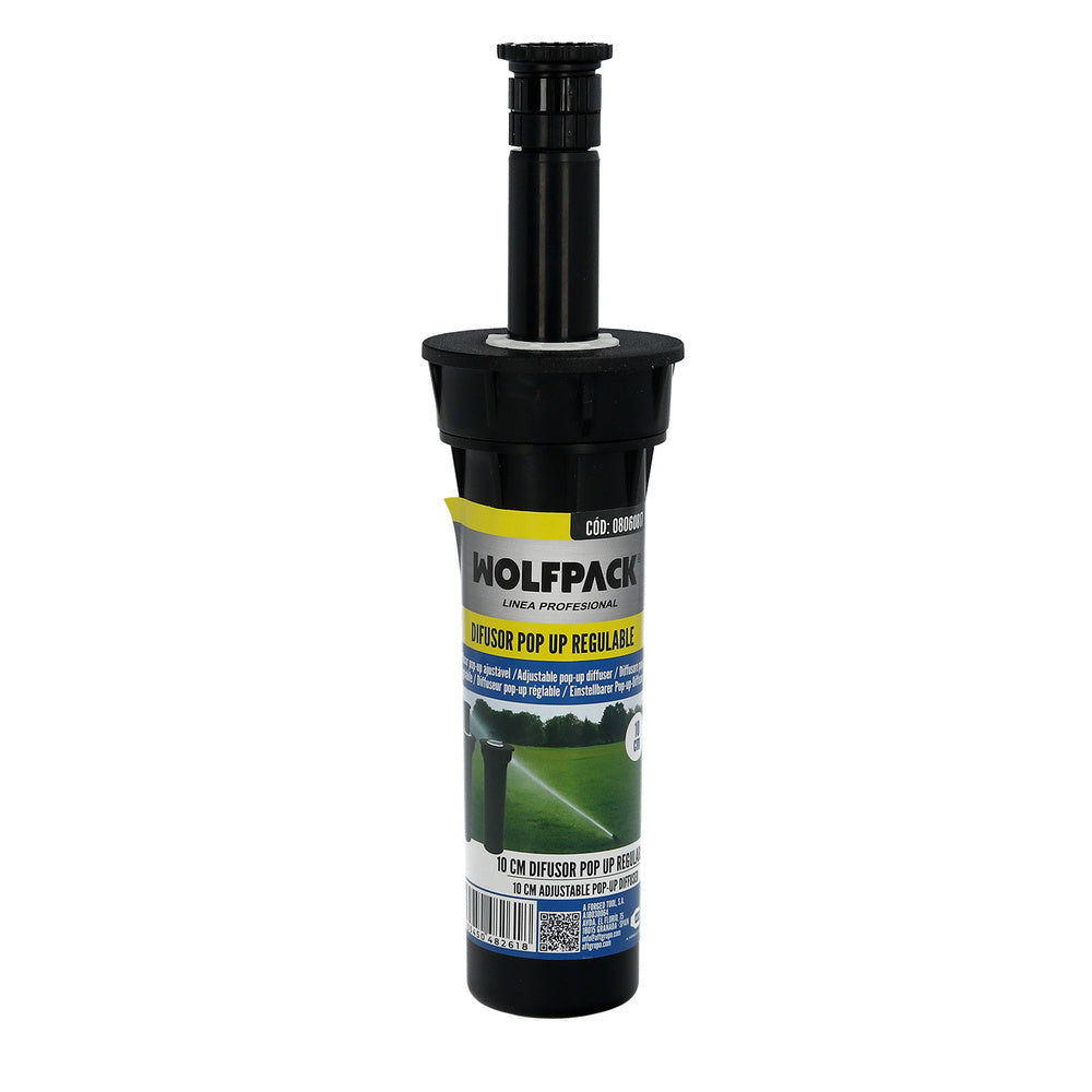 Difusor pop up regulable 10 cm.