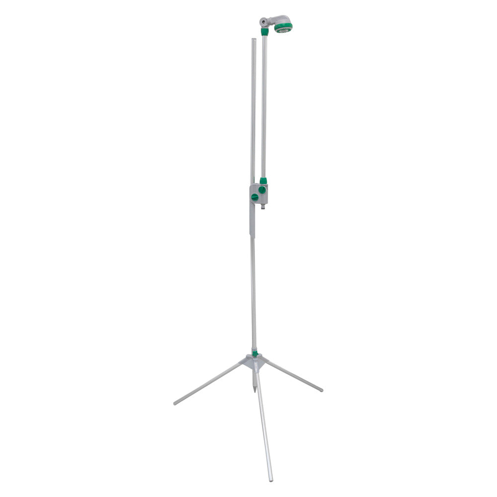 Portable garden shower with tripod