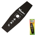 Disco desbrozador gasolina universal 2 dientes ø 305 mm