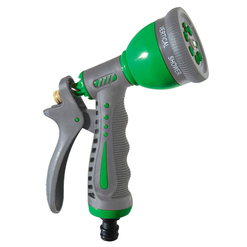 Pistola riego manguera metal plus 7 posiciones
