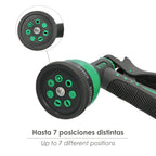 Pistola riego manguera metal plus 7 posiciones