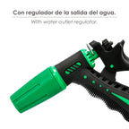 Pistola riego manguera regulable