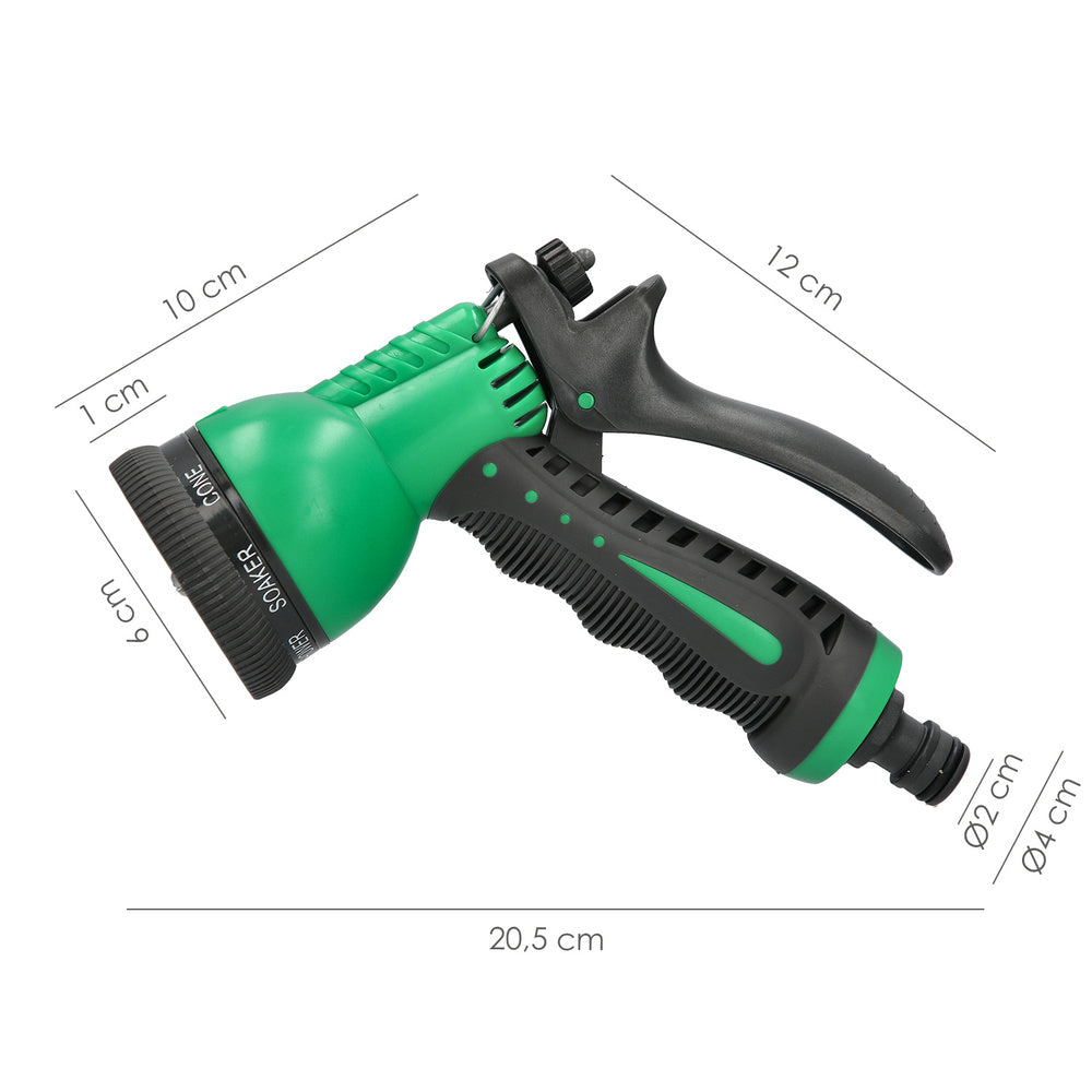 ABS plastic 7-pattern spray gun.