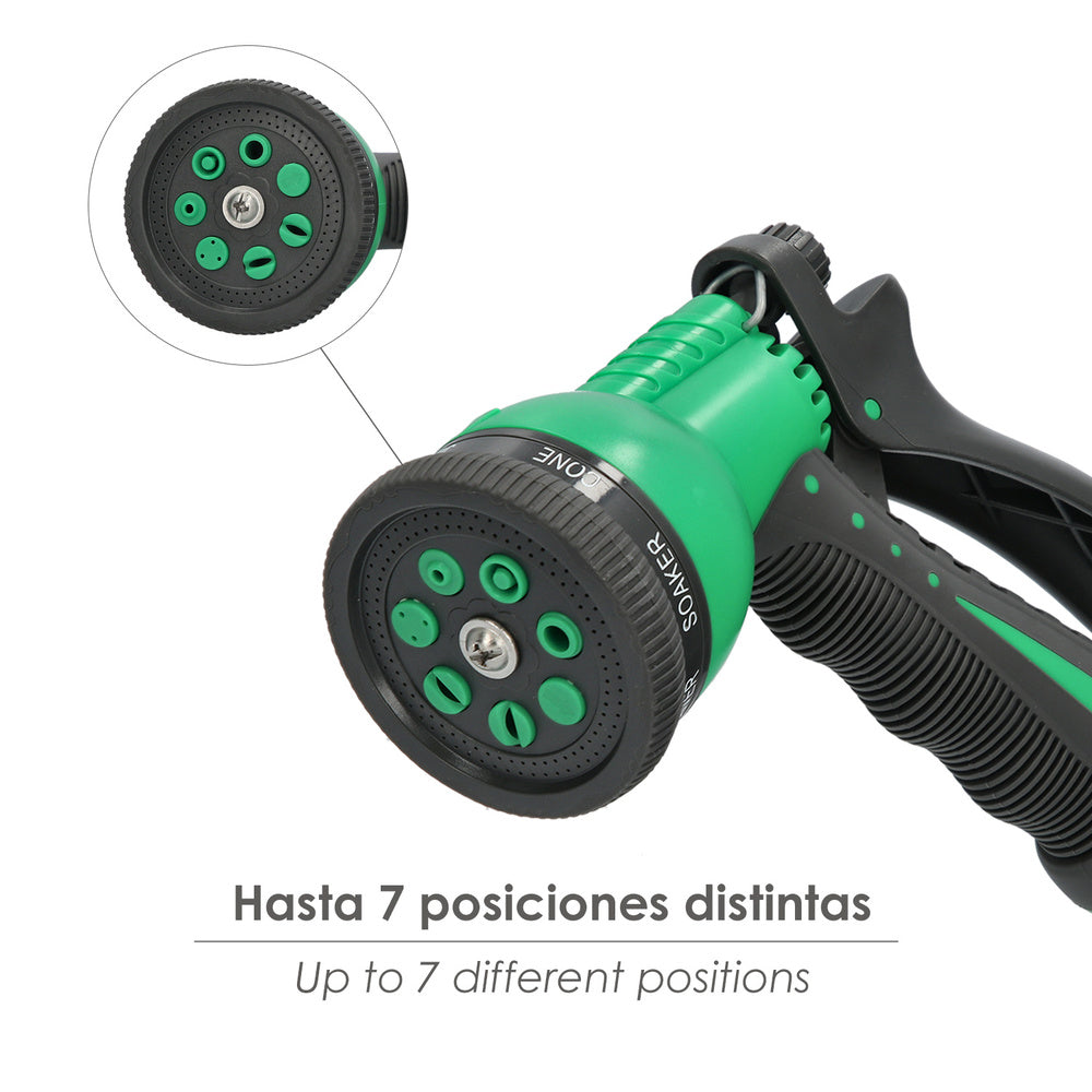 ABS plastic 7-pattern spray gun.