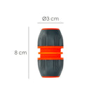 Reparador universal mangueiras 1/2" 5/8" e 3/4". Fácil de usar, plástico soft touch.