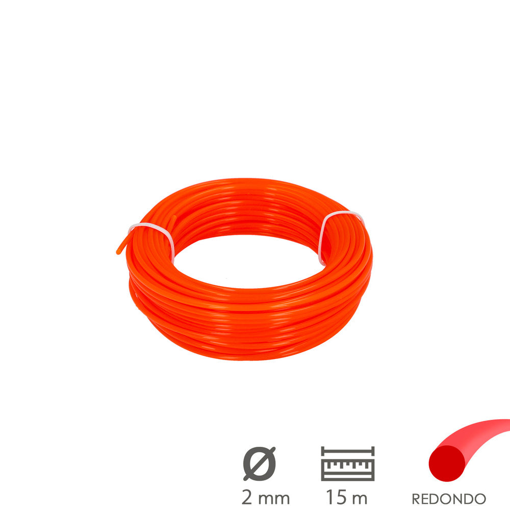 Round nylon thread 2.0mm (15m roll)