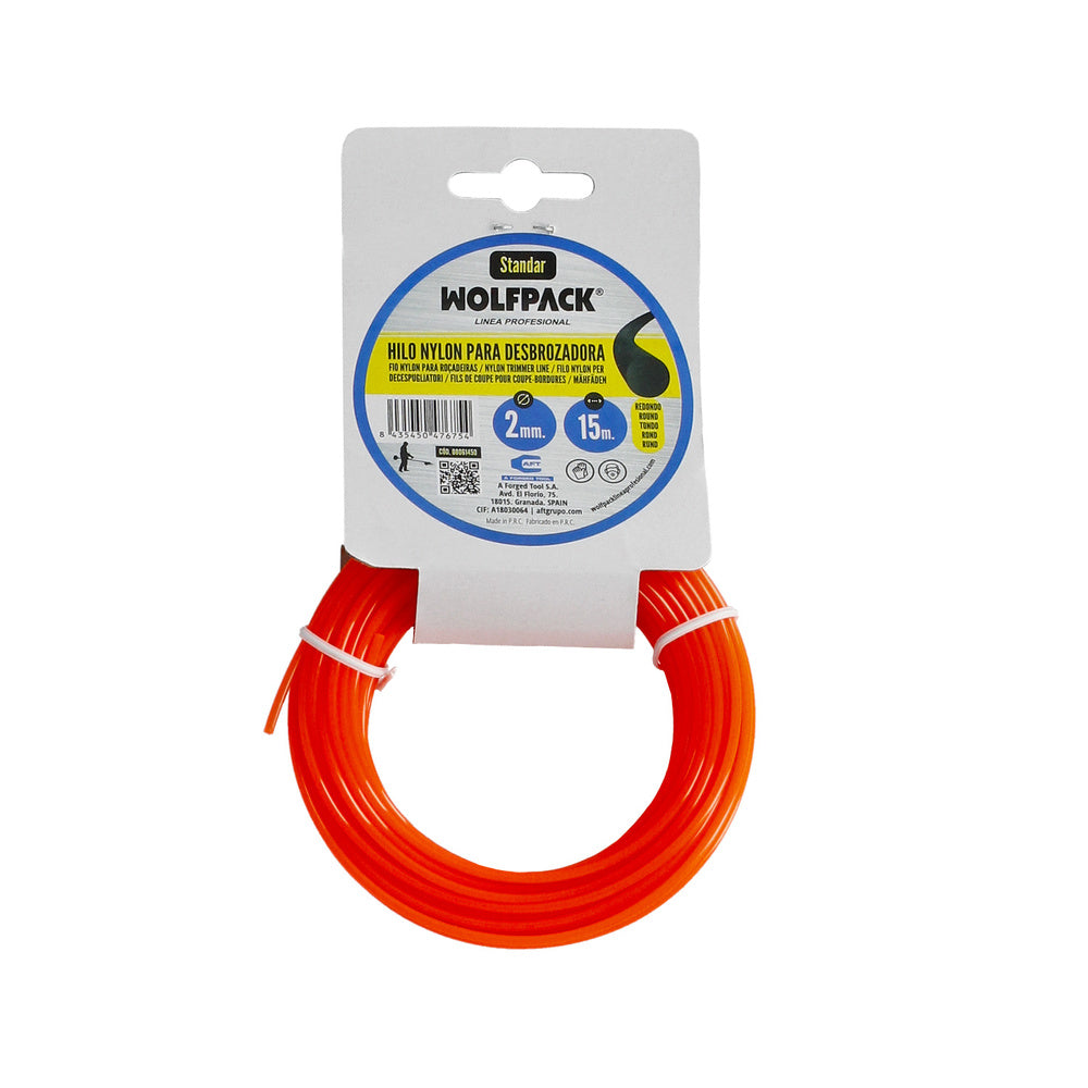 Round nylon thread 2.0mm (15m roll)