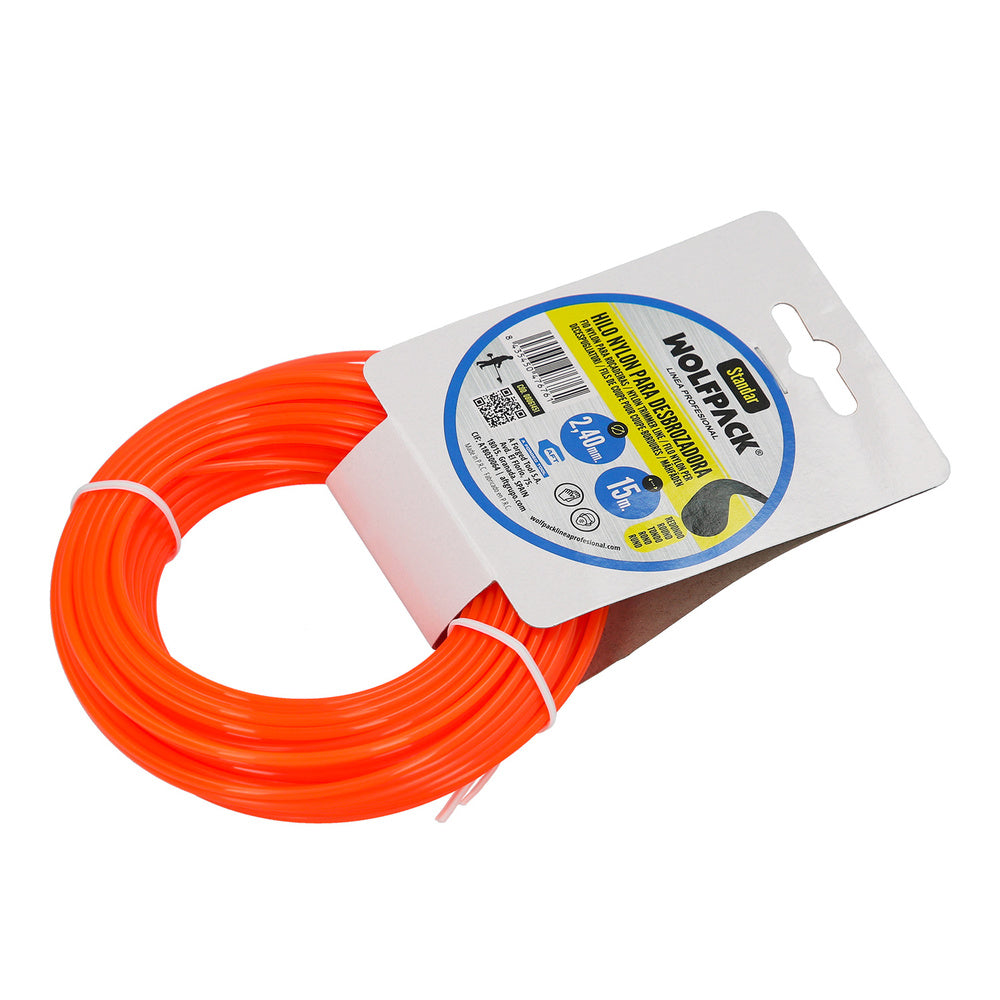 Round nylon twine 2.4mm (15m roll)