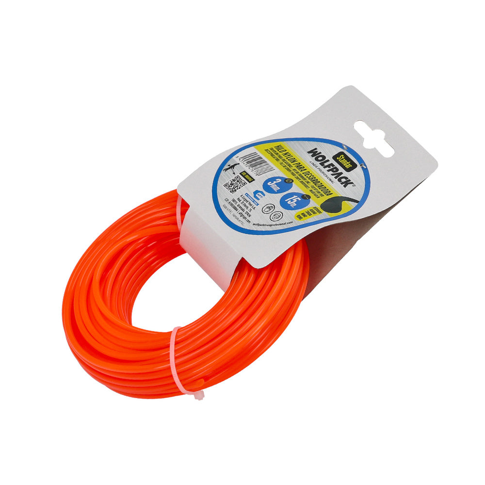 Round nylon line 3.0mm (15m roll)
