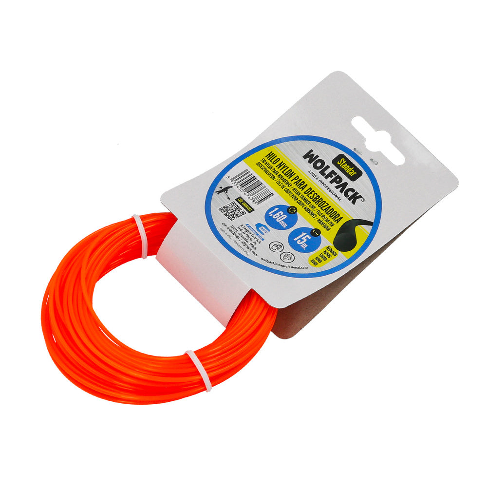 Round nylon string 1.6mm (15m roll)