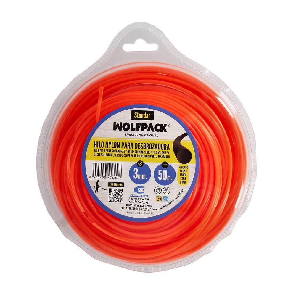 Round Nylon Line 3.0mm (50m dispenser)