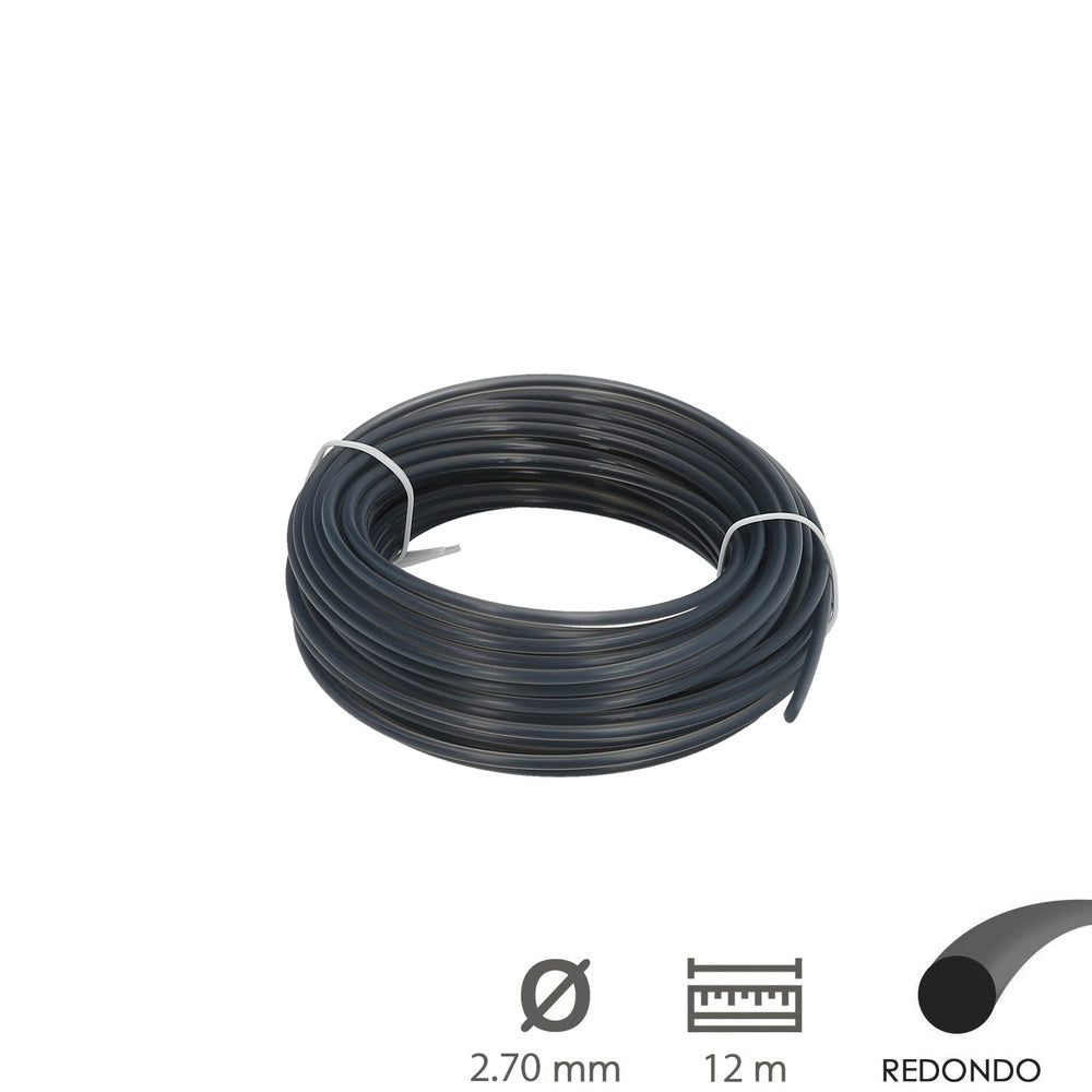 Professional Round Nylon Line 2.7mm (12m)