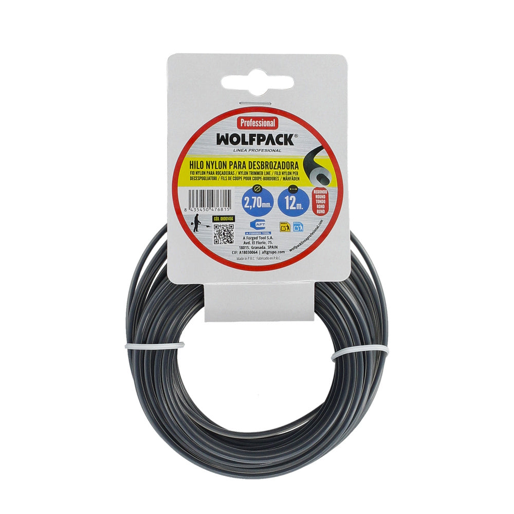 Professional Round Nylon Line 2.7mm (12m)