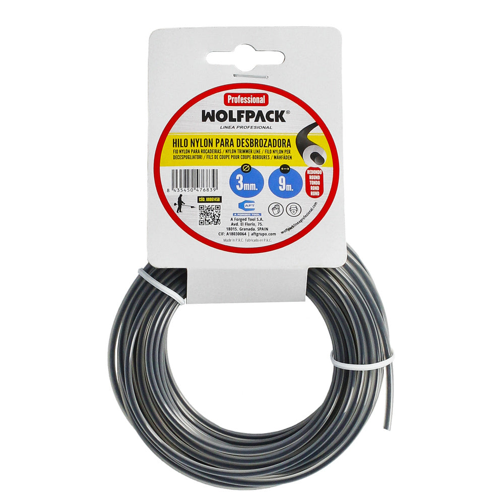 Professional Round Nylon Trimmer Line 3.0mm (9m roll)