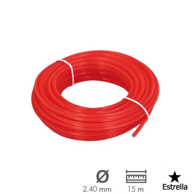 Hilo nylon estrella 3,0mm (rollo 15mt.)
