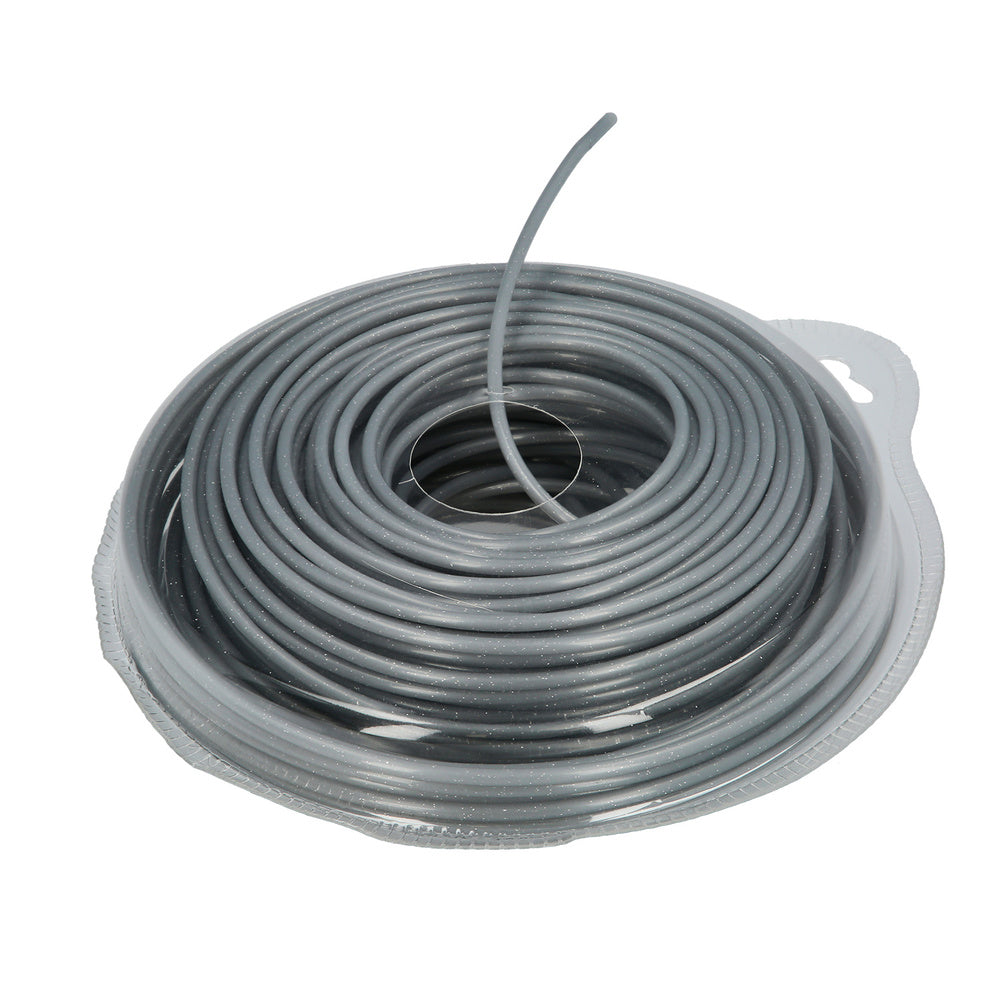 Professional round nylon/aluminum line 3.0mm (50m roll)