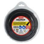 Hilo nylon desbrozadoras cuadrado dentado profesional ø 3,0 mm. Rollo 50 metros. Hilo nylon corte desbrozadores hierba,