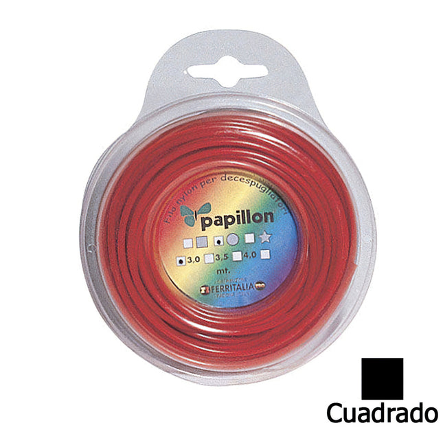 Hilo nylon cuadrado profesional 4,0 mm. (31 metros)