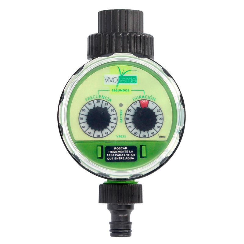 Programador nebulizacion / riego jardín, analogico grifos 3/4"