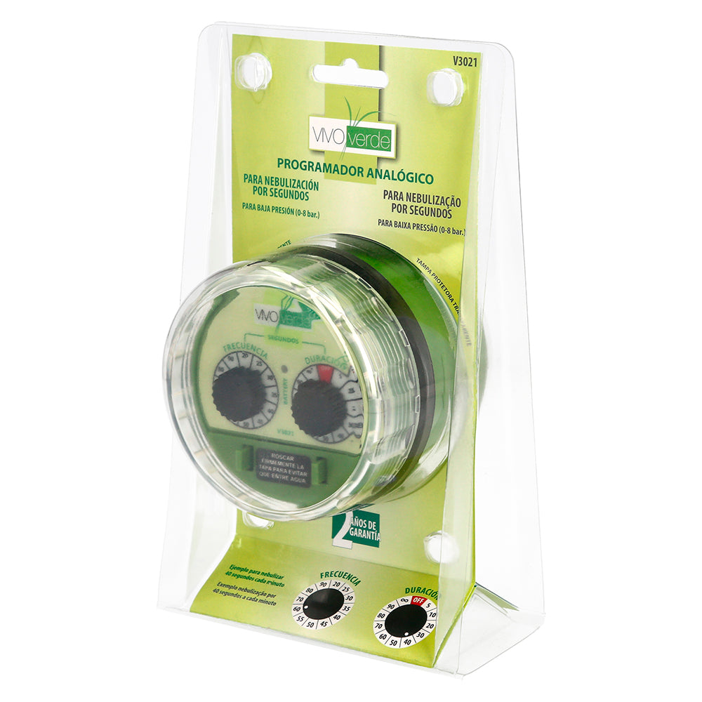 Irrigation programmer / garden watering, analog taps 3/4"